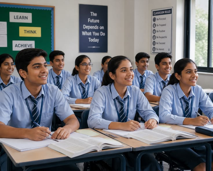 Students at Al Azhar Central School